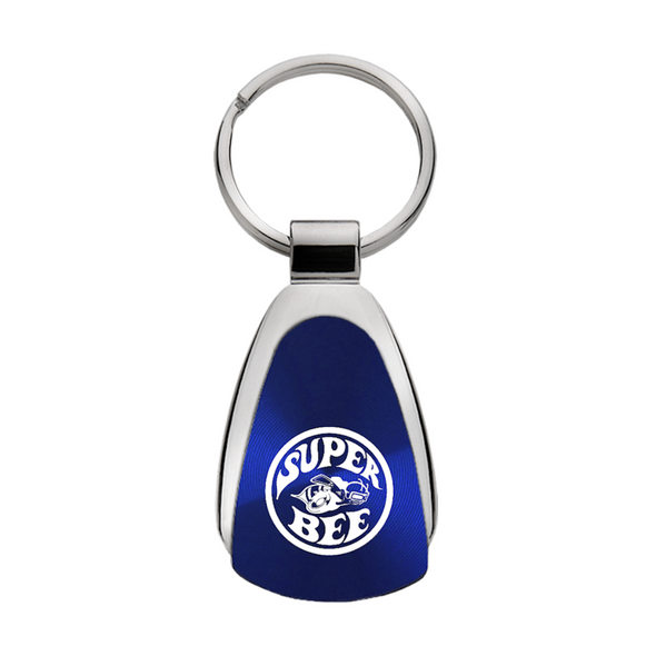 super-bee-teardrop-key-fob-blue-39061-classic-auto-store-online