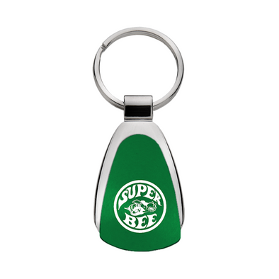 super-bee-teardrop-key-fob-green-39060-classic-auto-store-online
