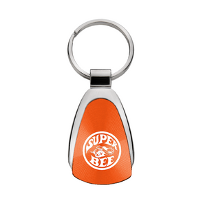 Super Bee Teardrop Key Fob in Orange