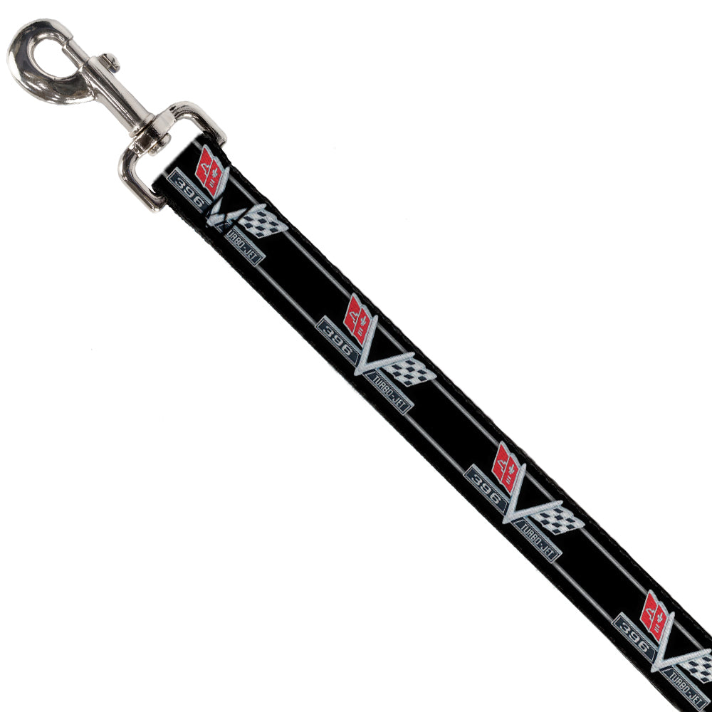 1967 Impala 396 Turbo-Jet V Emblem Striped Dog Leash