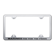 the-few-the-proud-steel-wide-body-frame-etched-brushed-40687-classic-auto-store-online