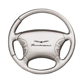 Thunderbird Steering Wheel Key Fob in Silver
