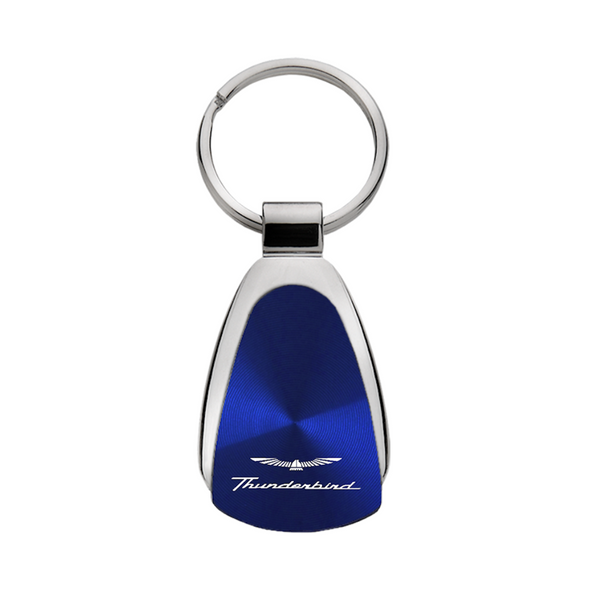 Thunderbird Teardrop Key Fob in Blue