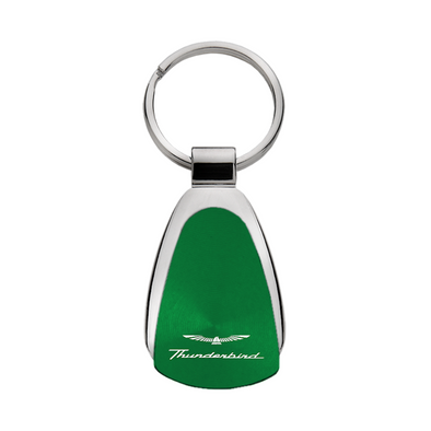 Thunderbird Teardrop Key Fob in Green