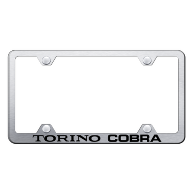 Torino Cobra Steel Wide Body Frame - Laser Etched Brushed