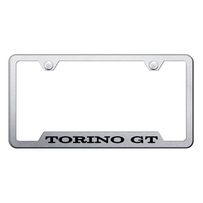 Torino GT Cut-Out Frame - Laser Etched Brushed