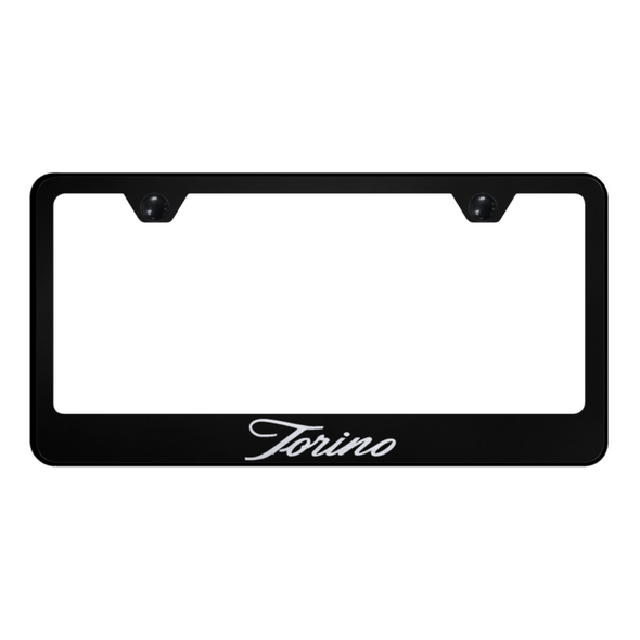torino-script-stainless-steel-frame-laser-etched-black-43620-classic-auto-store-online