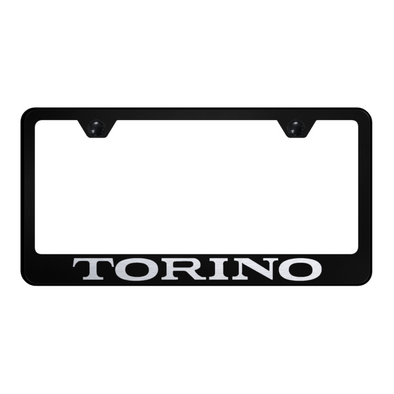 Torino Stainless Steel Frame - Laser Etched Black