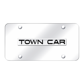 town-car-name-license-plate-chrome-on-mirrored