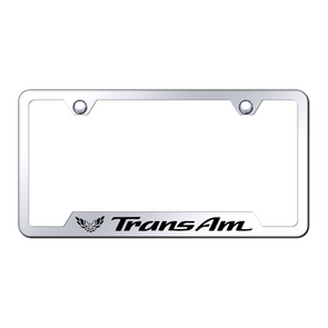 Trans Am Cut-Out Frame - Laser Etched Mirrored