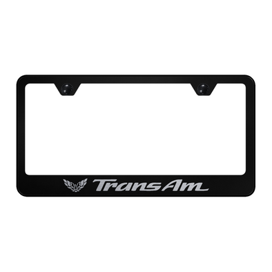 trans-am-stainless-steel-frame-laser-etched-black-23482-classic-auto-store-online