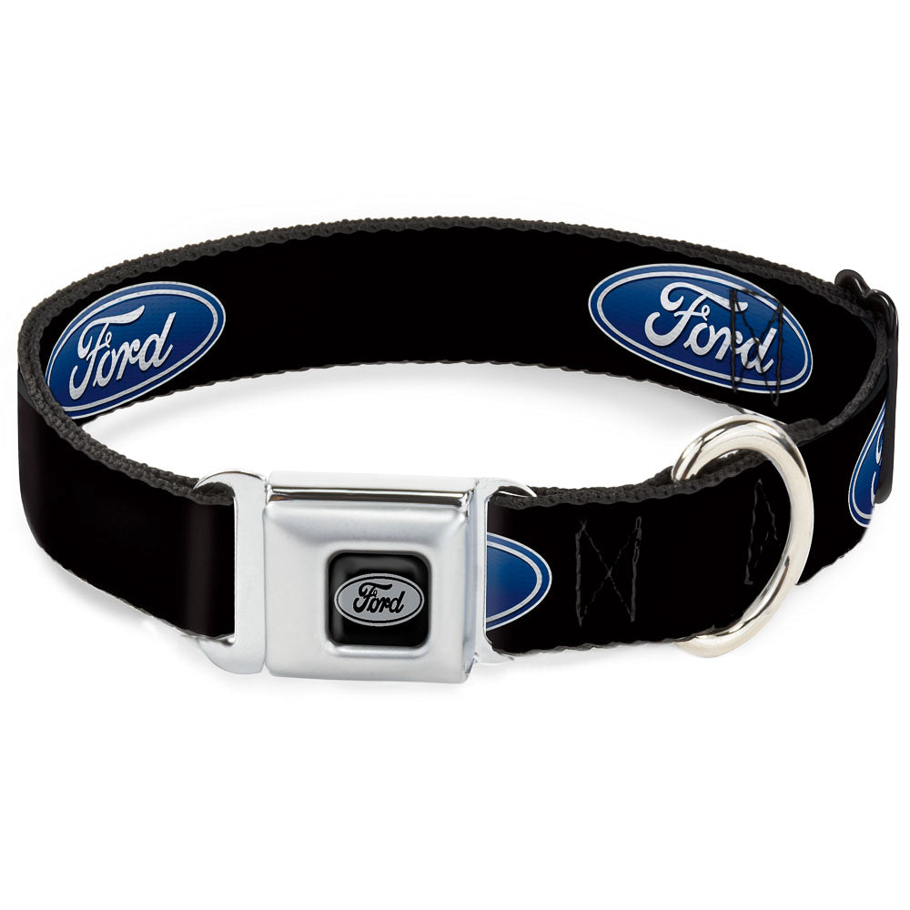 Ford Oval Logo Seatbelt Buckle Collar