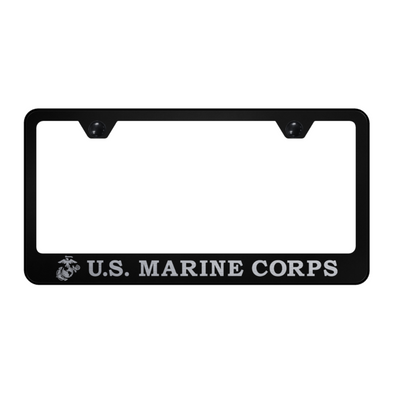 u-s-m-c-initials-and-logo-stainless-frame-etched-black-40368-classic-auto-store-online