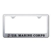 u-s-m-c-initials-and-logo-stainless-frame-etched-brushed-40367-classic-auto-store-online