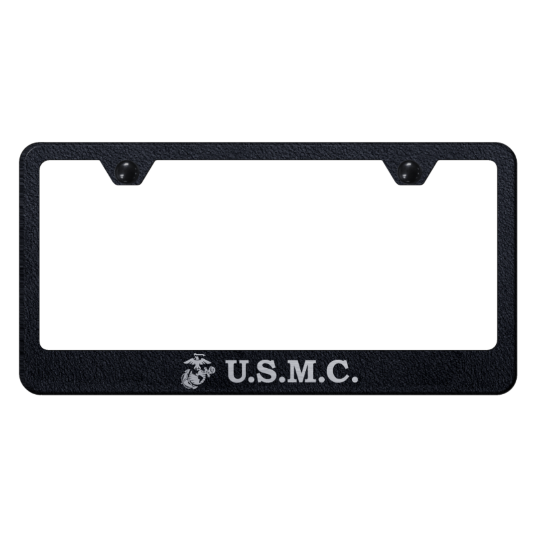 u-s-m-c-stainless-steel-frame-laser-etched-rugged-black-40589-classic-auto-store-online