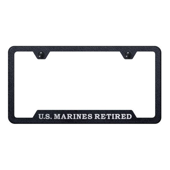 u-s-marines-retired-cut-out-frame-etched-rugged-black-40588-classic-auto-store-online