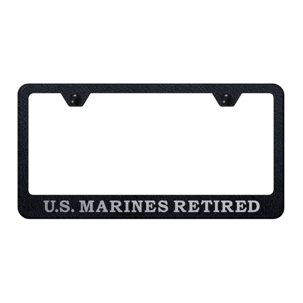 u-s-marines-retired-stainless-frame-etched-rugged-black-40591-classic-auto-store-online