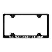 u-s-marines-retired-steel-wide-body-frame-etched-black-40385-classic-auto-store-online