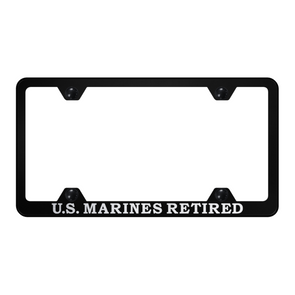 U.S. Marines Retired Steel Wide Body Frame - Etched Black