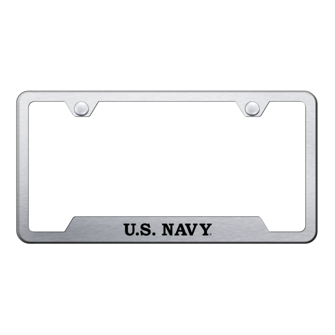 u-s-navy-cut-out-frame-laser-etched-brushed-42336-classic-auto-store-online