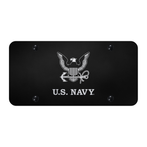 u-s-navy-insignia-license-plate-laser-etched-black
