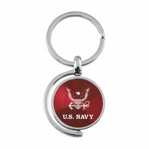 u-s-navy-insignia-spinner-key-fob-in-burgundy-43449-classic-auto-store-online