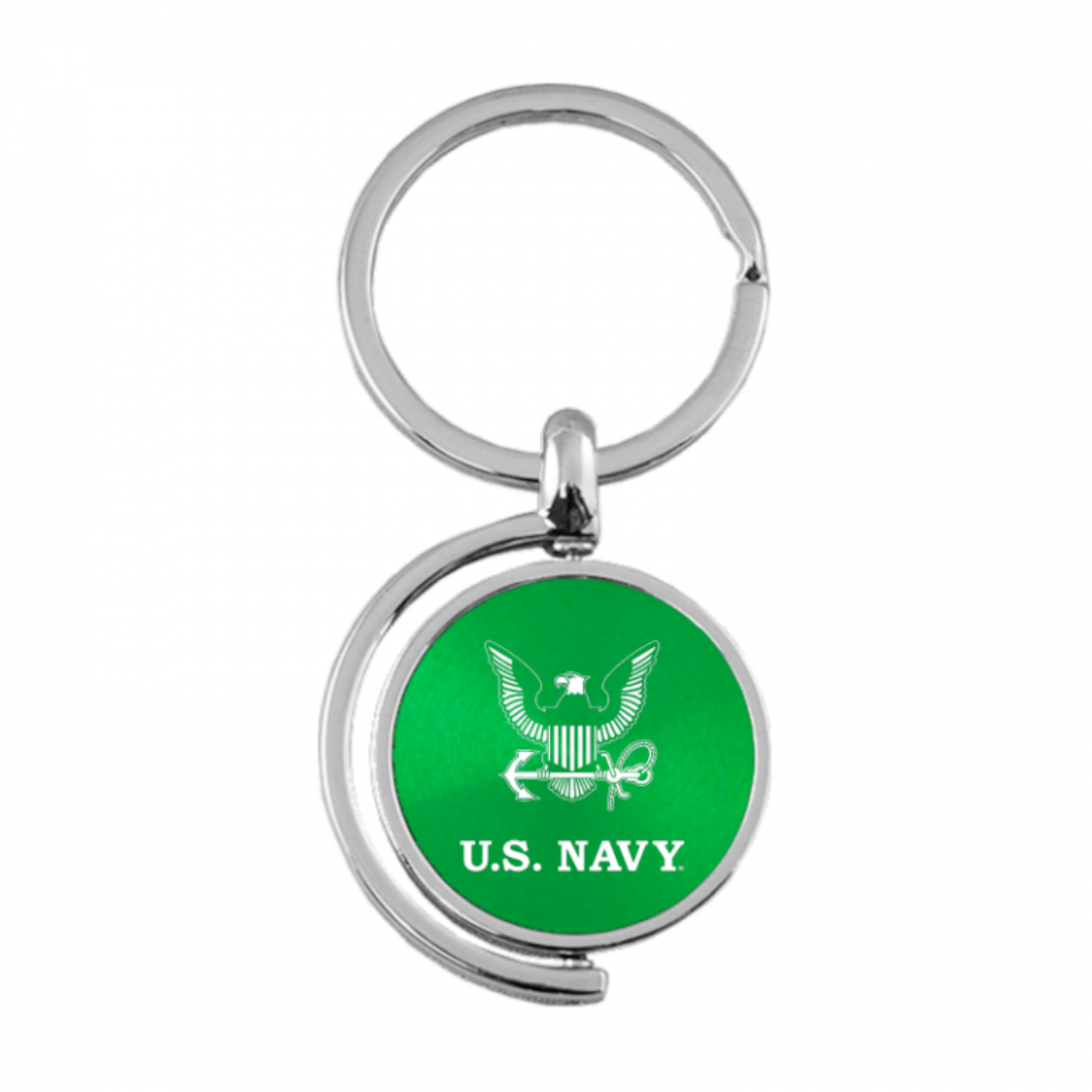 u-s-navy-insignia-spinner-key-fob-in-green-43450-classic-auto-store-online