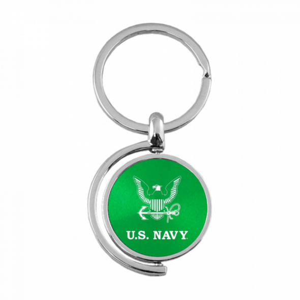 u-s-navy-insignia-spinner-key-fob-in-green-43450-classic-auto-store-online