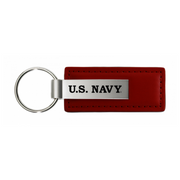 u-s-navy-leather-key-fob-in-burgundy-43475-classic-auto-store-online