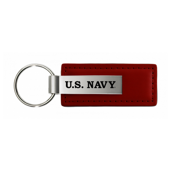 u-s-navy-leather-key-fob-in-burgundy-43475-classic-auto-store-online