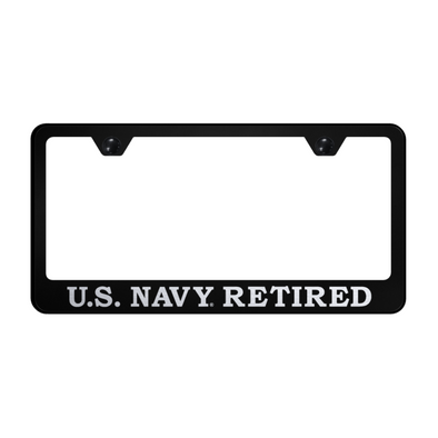 u-s-navy-retired-stainless-steel-frame-laser-etched-black-43583-classic-auto-store-online