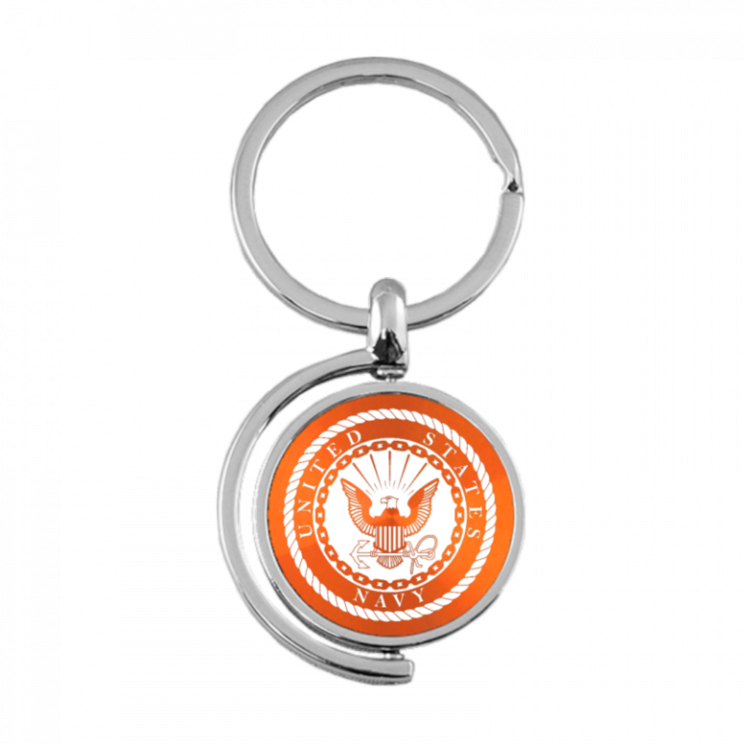 u-s-navy-spinner-key-fob-in-orange-43444-classic-auto-store-online