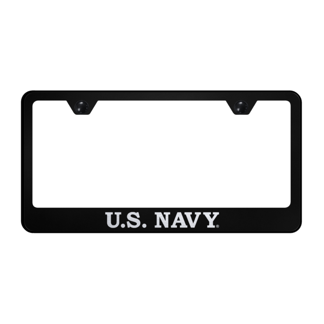 u-s-navy-stainless-steel-frame-laser-etched-black-42335-classic-auto-store-online