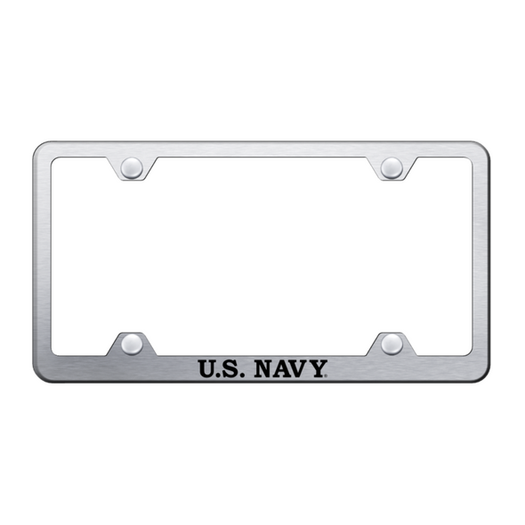 u-s-navy-steel-wide-body-frame-laser-etched-brushed-43593-classic-auto-store-online