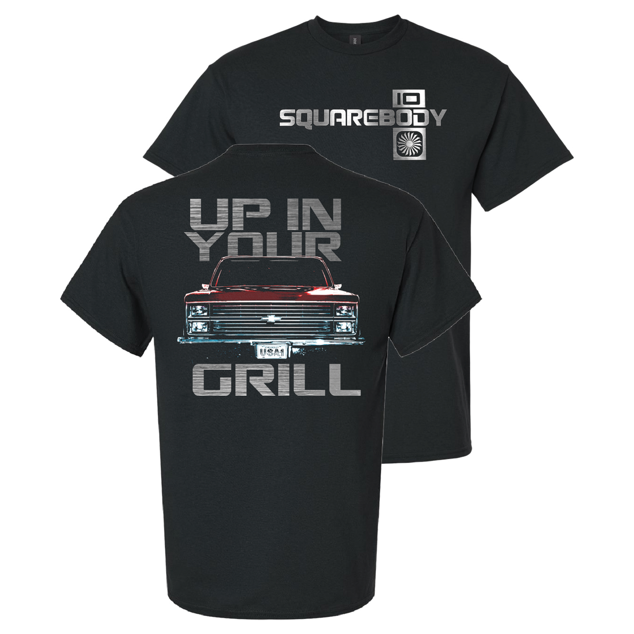 Up in Your Grill Squarebody T-Shirt – Black