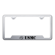 usmc-bulldog-head-cut-out-frame-laser-etched-brushed-44622-classic-auto-store-online