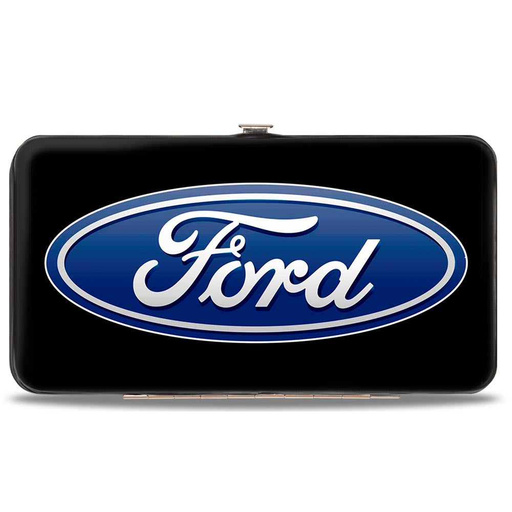 Ford Oval Logo Centered Hinged Wallet