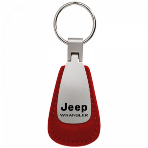 wrangler-leather-teardrop-key-fob-red-34877-classic-auto-store-online