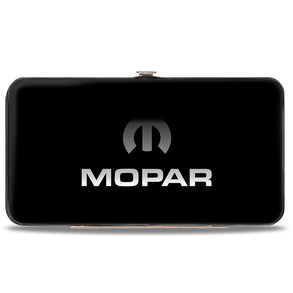 Mopar Black & Silver Gradient Hinged Wallet