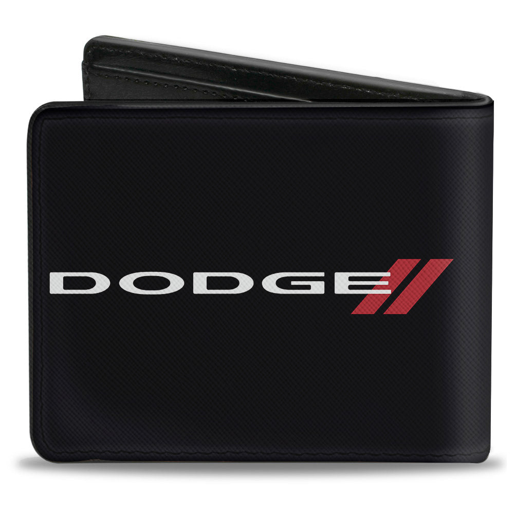 Dodge Red Rhombus Logo Bi-Fold Wallet