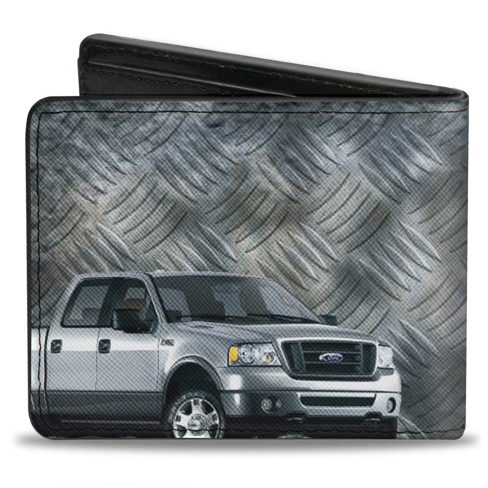 Ford F-150 Truck Diamond Plate Bi-Fold Wallet