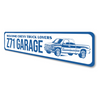 Z71 Garage Chevy Silverado Truck Sign - Aluminum Sign