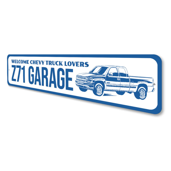 z71-garage-chevy-silverado-truck-sign-aluminum-sign