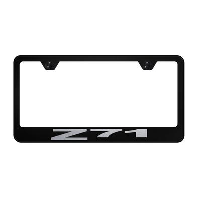 Z71 Stainless Steel Frame - Laser Etched Black