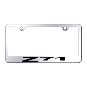 Z71 Stainless Steel Frame - Laser Etched Mirrored