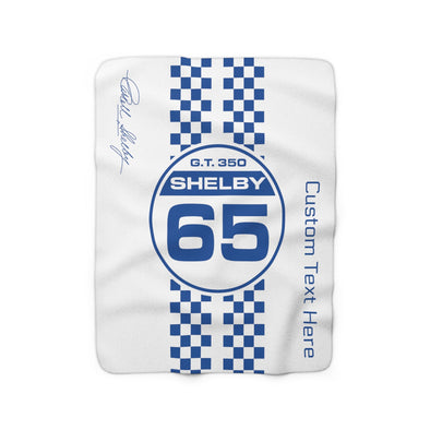 carroll-shelby-65-racing-checkers-personalized-decorative-white-and-blue-sherpa-blanket-corvette-store-online