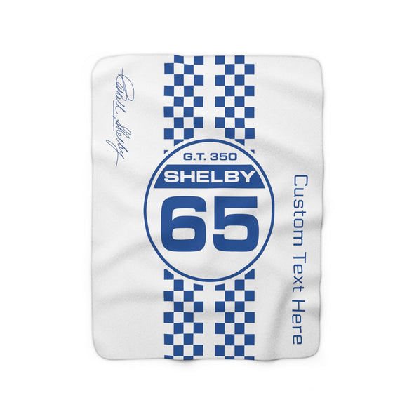 carroll-shelby-65-racing-checkers-personalized-decorative-white-and-blue-sherpa-blanket-corvette-store-online