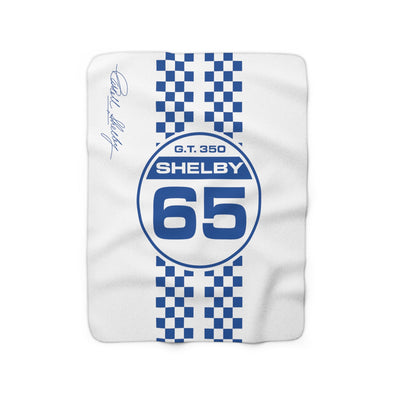 carroll-shelby-65-racing-checkers-decorative-white-and-blue-sherpa-blanket-corvette-store-online