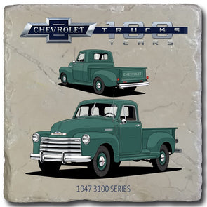 Chevy Trucks 1947 Stone Coaster