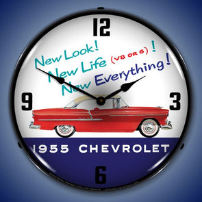 1955-chevrolet-new-look-lighted-clock